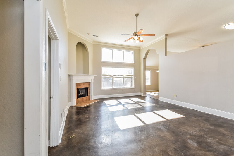 2,385/Mo, 10607 Dexter Cv Olive Branch, MS 38654 Living Room View