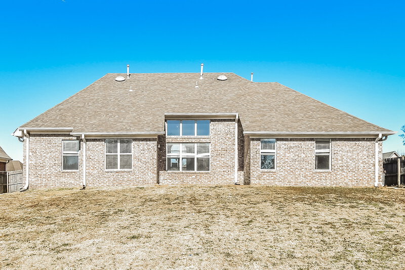 2,385/Mo, 10607 Dexter Cv Olive Branch, MS 38654 Rear View
