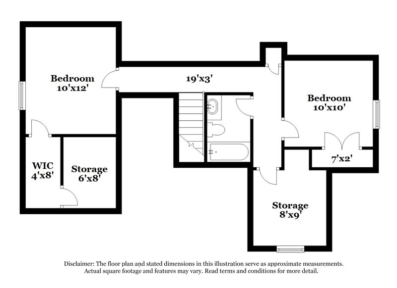 1,965/Mo, 1424 Radley Cv Cordova, TN 38016 Floor Plan View