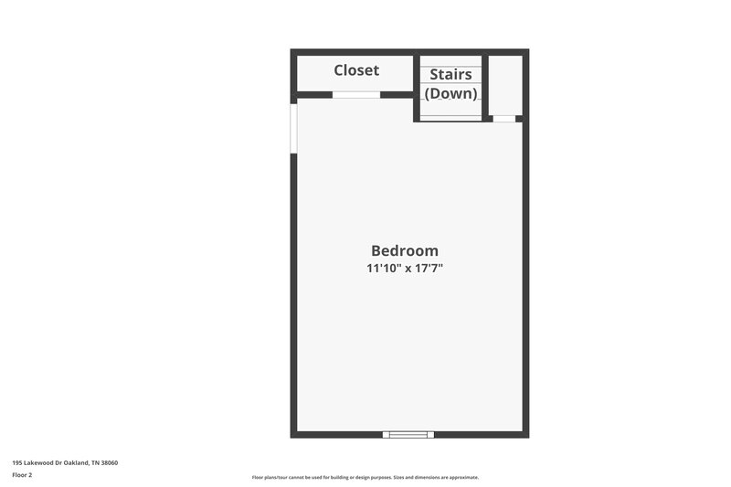 2,105/Mo, 195 Lakewood Dr Oakland, TN 38060 Floor Plan View 2