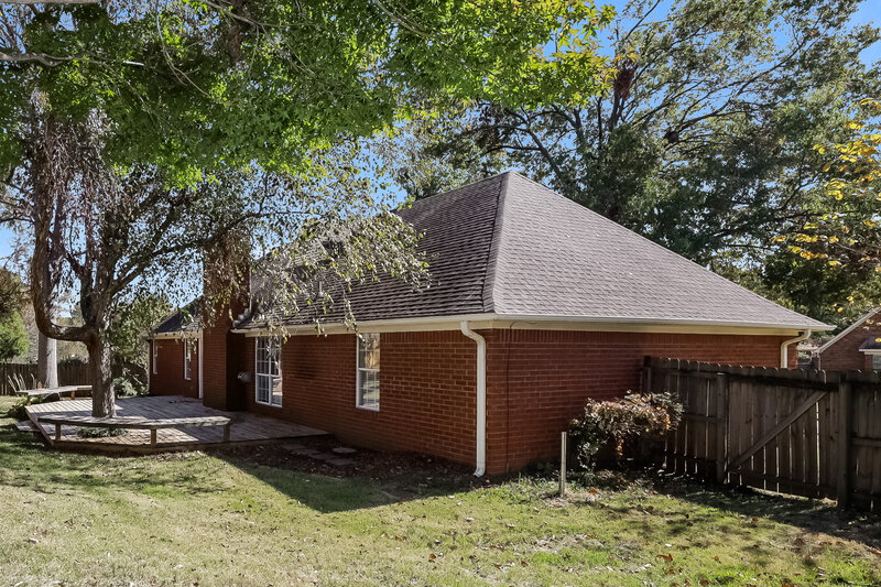 1,755/Mo, 6604 Millgrove Park Dr Bartlett, TN 38135 Rear View 2