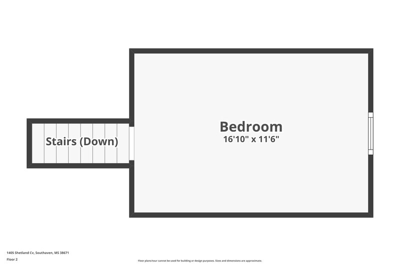 2,155/Mo, 1405 Shetland Cv Southaven, MS 38671 Floorplan View 2