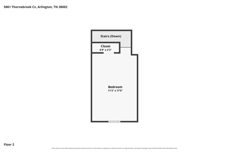 2,285/Mo, 5061 Thornebrook Cv Arlington, TN 38002 Floorplan View 2
