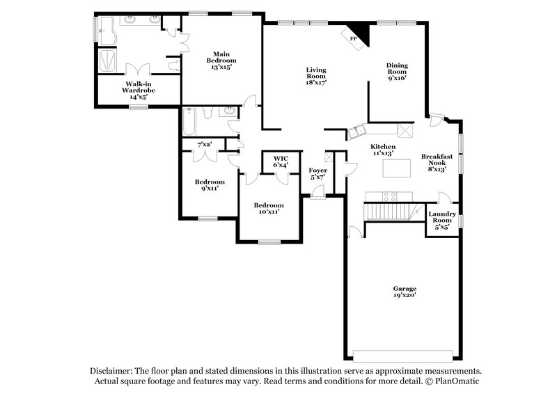 1,930/Mo, 25 Oakland Woods Cv Oakland, TN 38060 Floorplan View 2