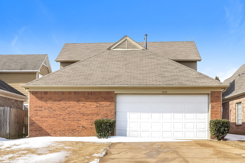 1,765/Mo, 1506 Lawson Dr Cordova, TN 38016 Rear View