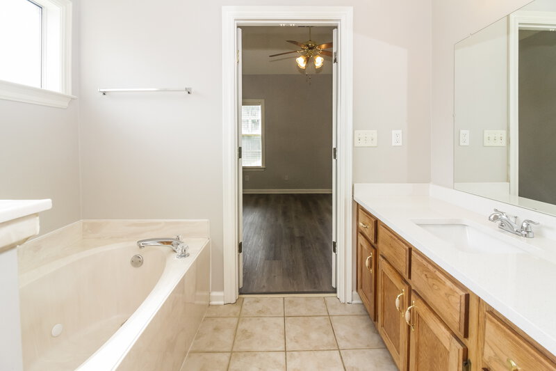 2,065/Mo, 8231 Wesley Woods Cir Cordova, TN 38016 Main Bathroom View 2