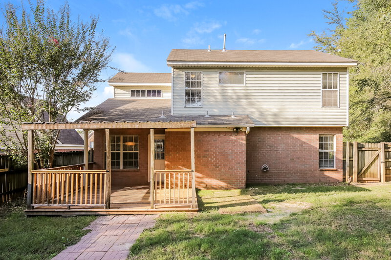1,885/Mo, 9823 Dogwood Ct E Olive Branch, MS 38654 Rear View