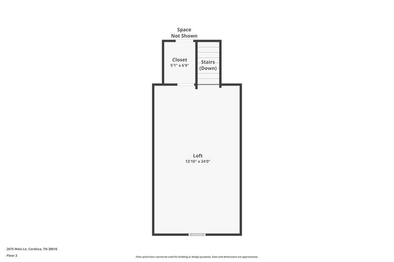 1,890/Mo, 2675 Meis Ln Cordova, TN 38016 Floorplan View