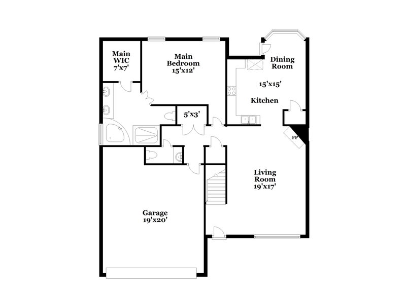 2,535/Mo, 7911 Ridgedale Dr Olive Branch, MS 38654 Floorplan View