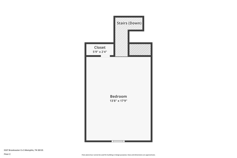 2,270/Mo, 5327 Brookwater Cv S Memphis, TN 38125 Floor Plan View 2