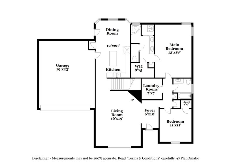 2,365/Mo, 11195 Cashmere Wood Dr Arlington, TN 38002 Floor Plan View