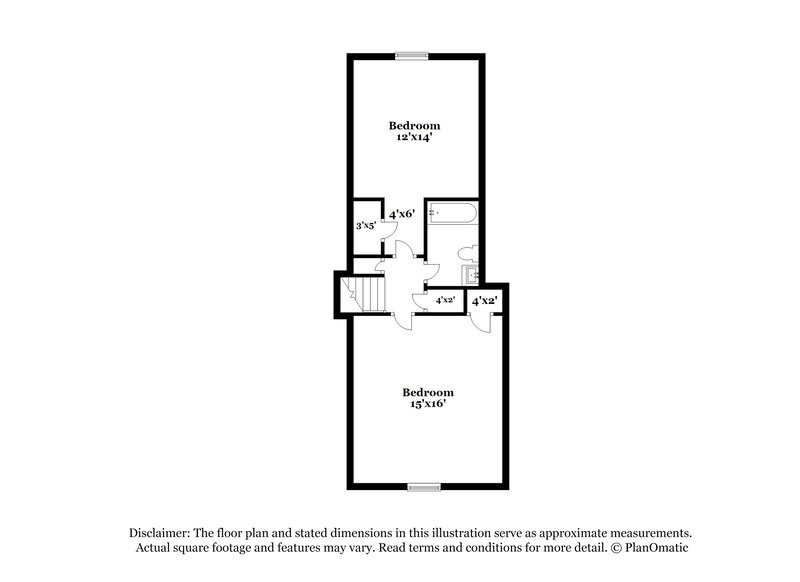 2,065/Mo, 9656 Wood Green Ln Lakeland, TN 38002 Floor Plan View 2
