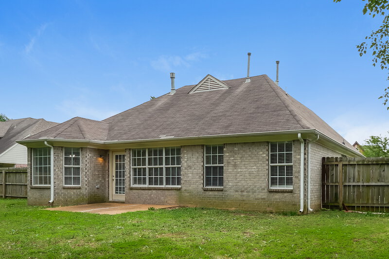 1,705/Mo, 1224 Whistler Dr Cordova, TN 38018 Rear View 2