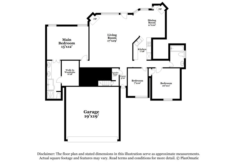 2,380/Mo, 5212 Sawyer Hollow Dr Arlington, TN 38002 Floor Plan View