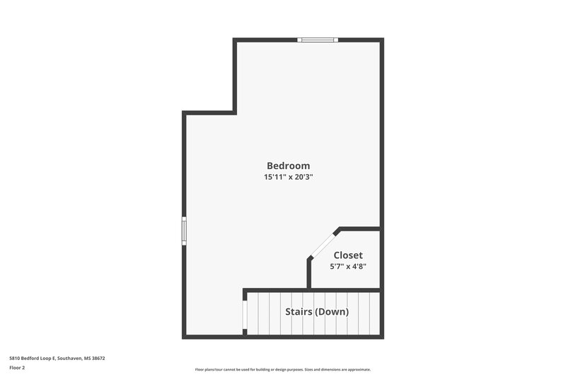1,935/Mo, 5810 Bedford Loop E Southaven, MS 38672 Floor Plan View 2