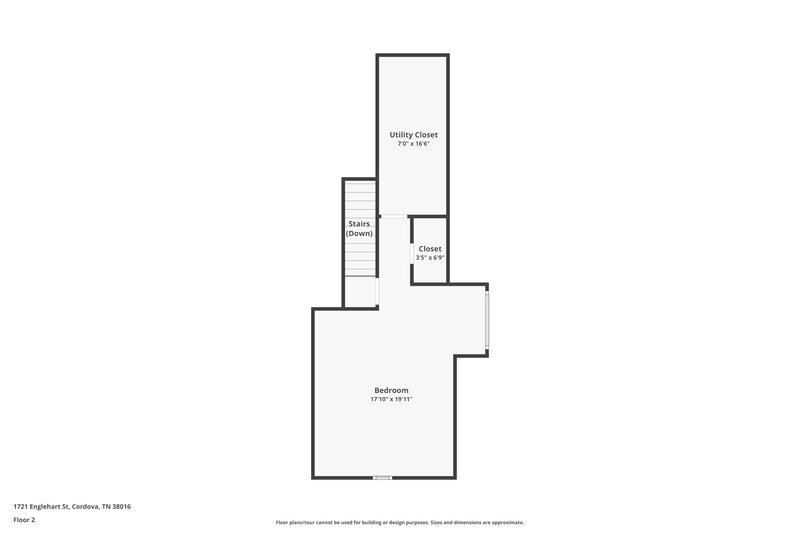 2,275/Mo, 1721 Englehart St Cordova, TN 38016 Floor Plan View 2