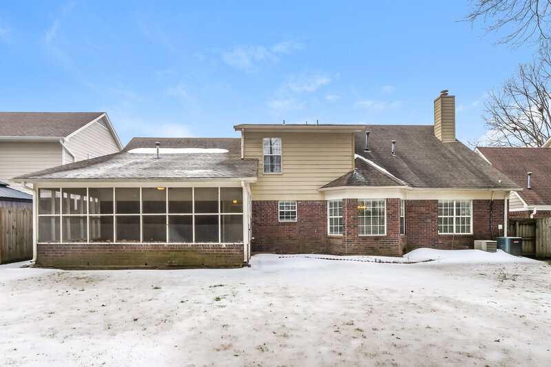 2,450/Mo, 1400 Milestone Dr Collierville, TN 38017 Rear View 2