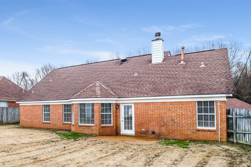 1,705/Mo, 3833 Richbrook Dr Bartlett, TN 38135 Rear View