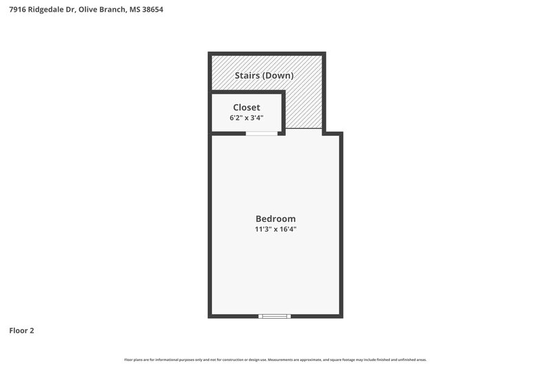1,945/Mo, 7916 Ridgedale Dr Olive Branch, MS 38654 Floor Plan View 2