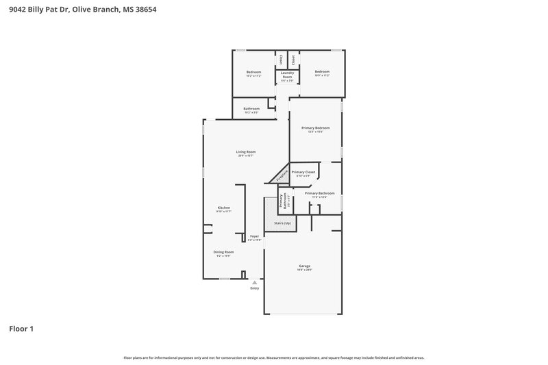 2,000/Mo, 9042 Billy Pat Dr Olive Branch, MS 38654 Misc View