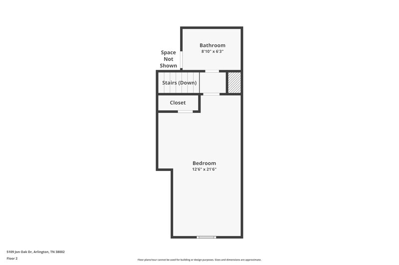 2,330/Mo, 5109 Jon Oak Dr Arlington, TN 38002 Floor Plan View 2