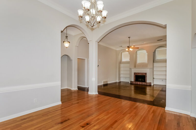 2,870/Mo, 7274 Busher Dr Olive Branch, MS 38654 Dining Room View 2