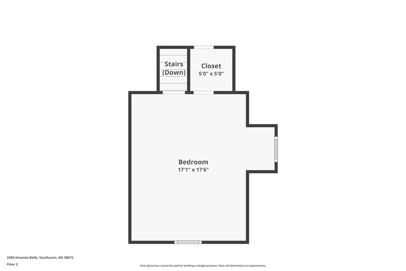 2,425/Mo, 3209 Amanda Belle Southaven, MS 38672 Floor Plan View 2