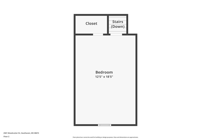 2,380/Mo, 2581 Woodcutter Dr Southaven, MS 38672 Floor Plan View 2