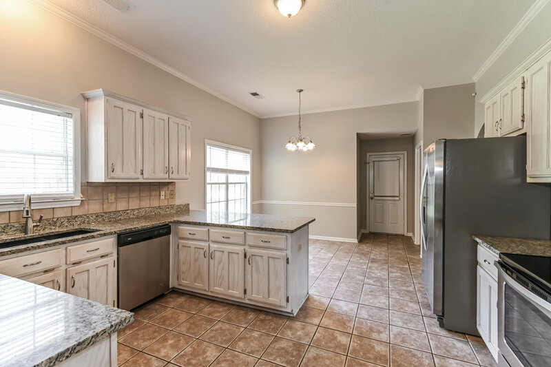 3,500/Mo, 6735 Hare Run Ln Arlington, TN 38002 Kitchen View 3