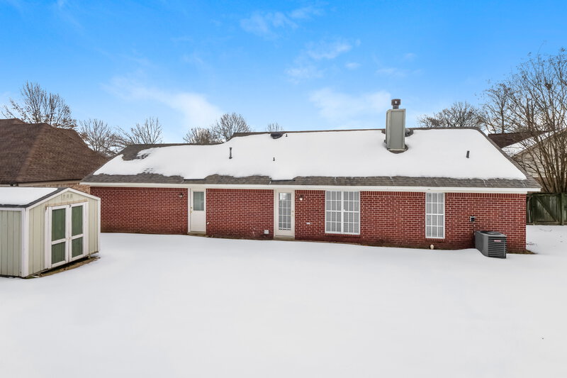 1,790/Mo, 7291 Bridle Ln Southaven, MS 38671 Rear View
