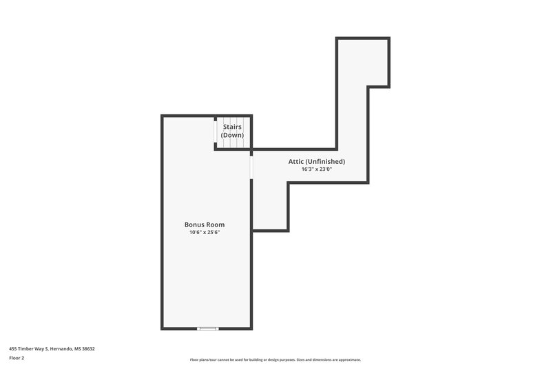 1,790/Mo, 455 Timber Way S Hernando, MS 38632 Floorplan View 2
