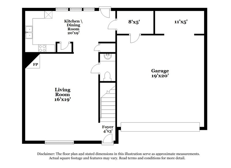 2,770/Mo, 9811 Dogwood Ct E Olive Branch, MS 38654 Floor Plan View