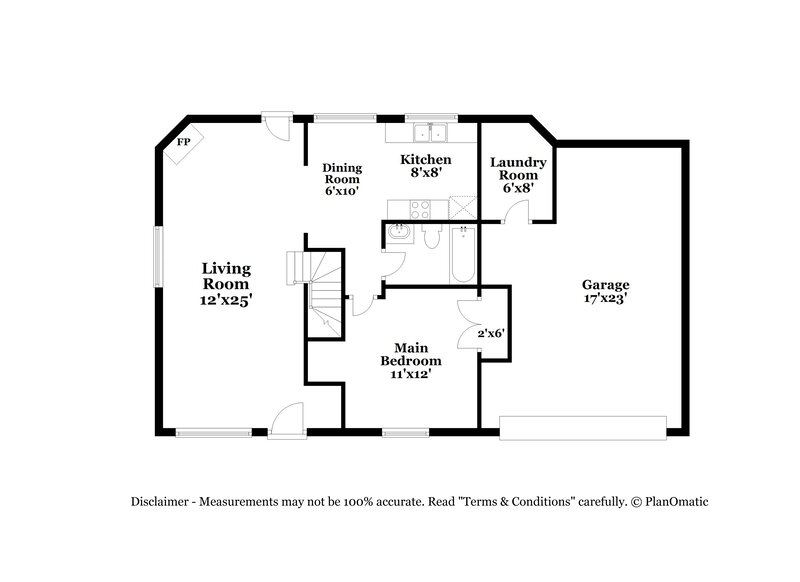 2,330/Mo, 6961 Ginwood Cv Walls, MS 38680 Floor Plan View 2