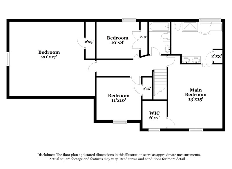 2,280/Mo, 11667 Millwind Dr Arlington, TN 38002 Floor Plan View 2