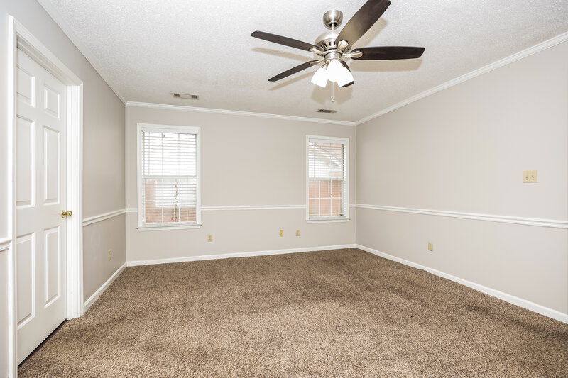 2,500/Mo, 1395 Milestone Cir Collierville, TN 38017 Main Bedroom View 2