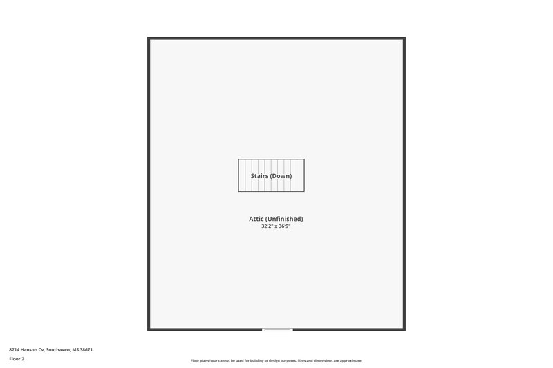 1,965/Mo, 8714 Hanson Cv Southaven, MS 38671 Floor Plan View 2