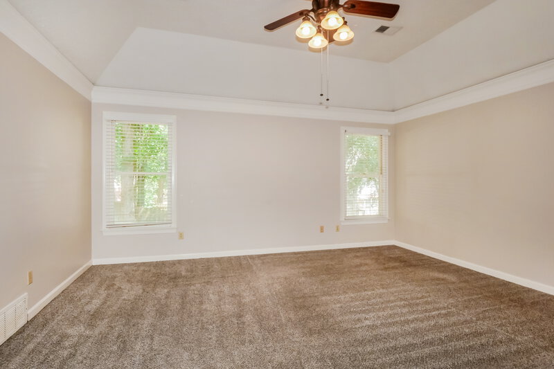 2,325/Mo, 8633 Meadow Green Dr Cordova, TN 38016 Main Bedroom View