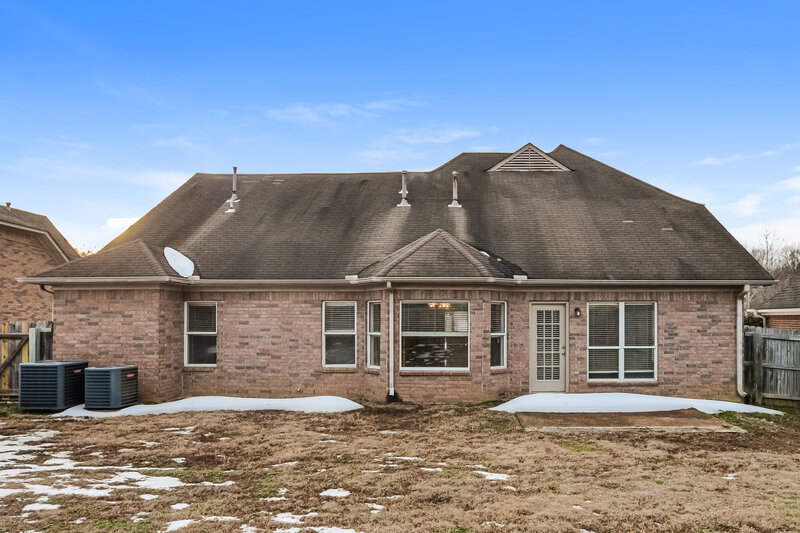 2,355/Mo, 1456 Albon Dr Cordova, TN 38016 Rear View