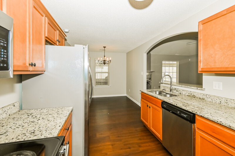 2,075/Mo, 9446 Eckley Pl Cordova, TN 38018 Kitchen View 2