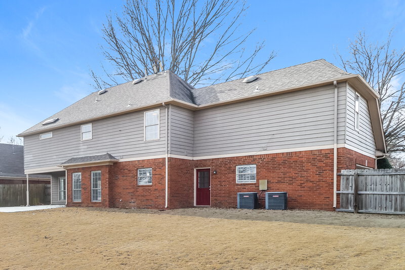 2,515/Mo, 6808 Forrest Circle Bartlett, TN 38135 Rear View 2