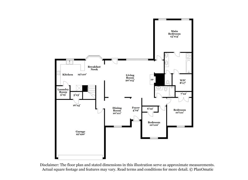 1,985/Mo, 40 Sweet Leaf Ln Oakland, TN 38060 Floorplan View