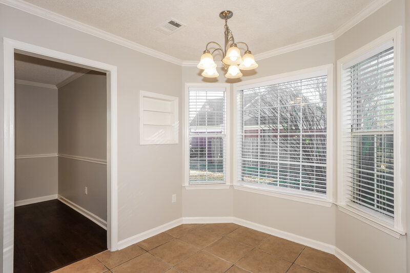 1,940/Mo, 6671 Hidden Fern Ln E Bartlett, TN 38135 Breakfast Nook View