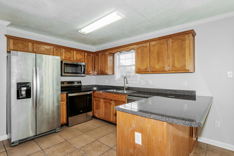 1,940/Mo, 6671 Hidden Fern Ln E Bartlett, TN 38135 Kitchen View