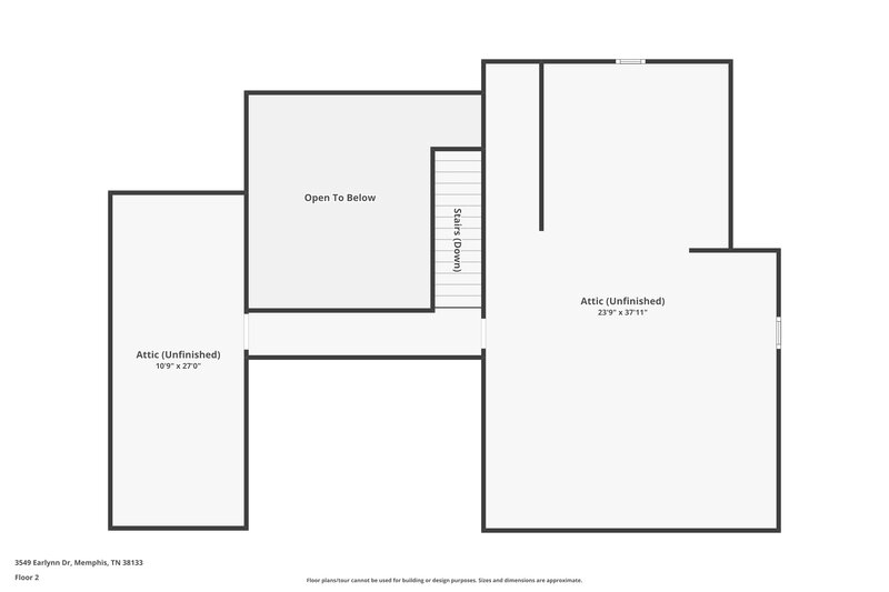 1,915/Mo, 3549 Earlynn Dr Bartlett, TN 38133 Floor Plan View 2
