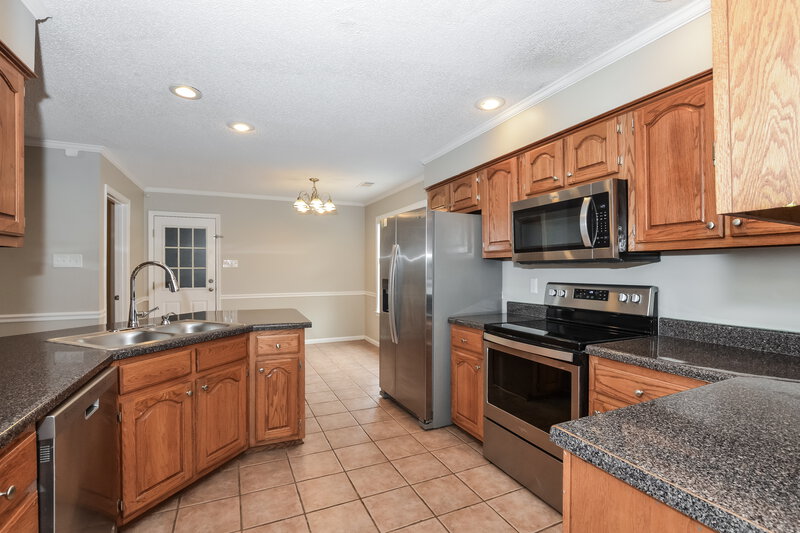 1,915/Mo, 3549 Earlynn Dr Bartlett, TN 38133 Kitchen View