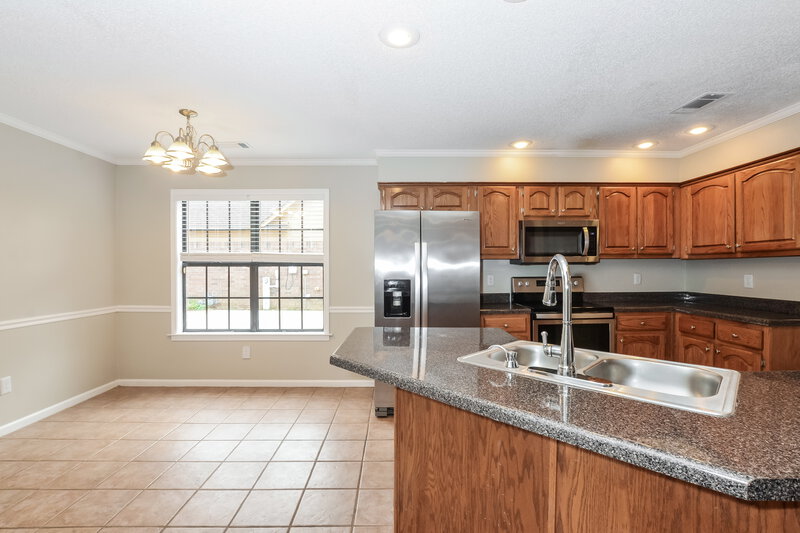1,915/Mo, 3549 Earlynn Dr Bartlett, TN 38133 Kitchen View 3