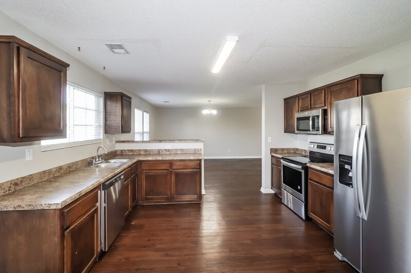 1,585/Mo, 10216 Cottage Farms Dr Cordova, TN 38016 Kitchen View