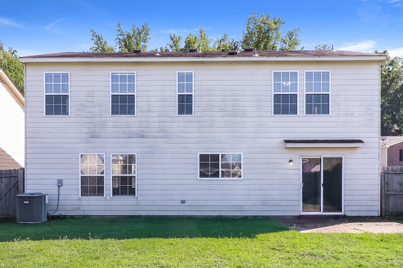 1,585/Mo, 10216 Cottage Farms Dr Cordova, TN 38016 Rear View 2