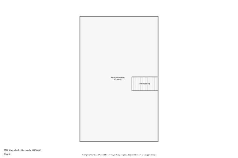 1,675/Mo, 3080 Magnolia Dr Hernando, MS 38632 Floor Plan View 2