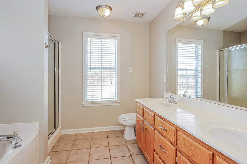 2,035/Mo, 1118 Greenwich Dr Hernando, MS 38632 Main Bathroom View